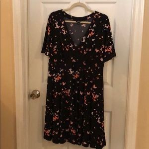 Short Sleeve Silky Dress